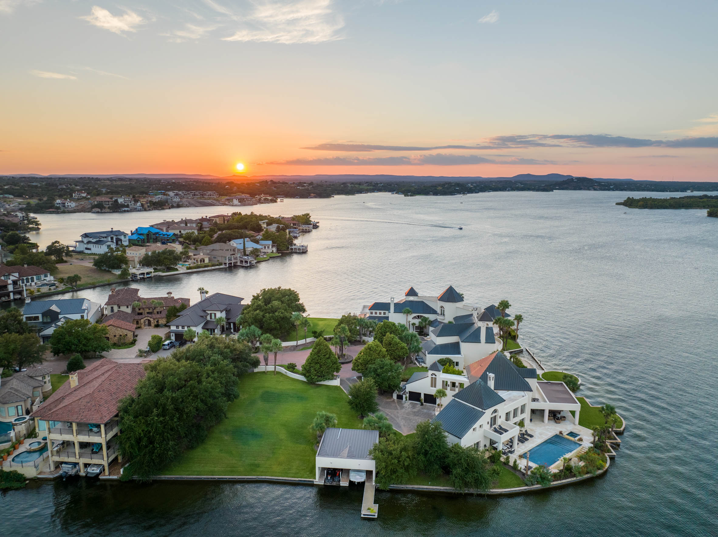 Lake LBJ Custom Home Builders - Goliath Luxury Homes
